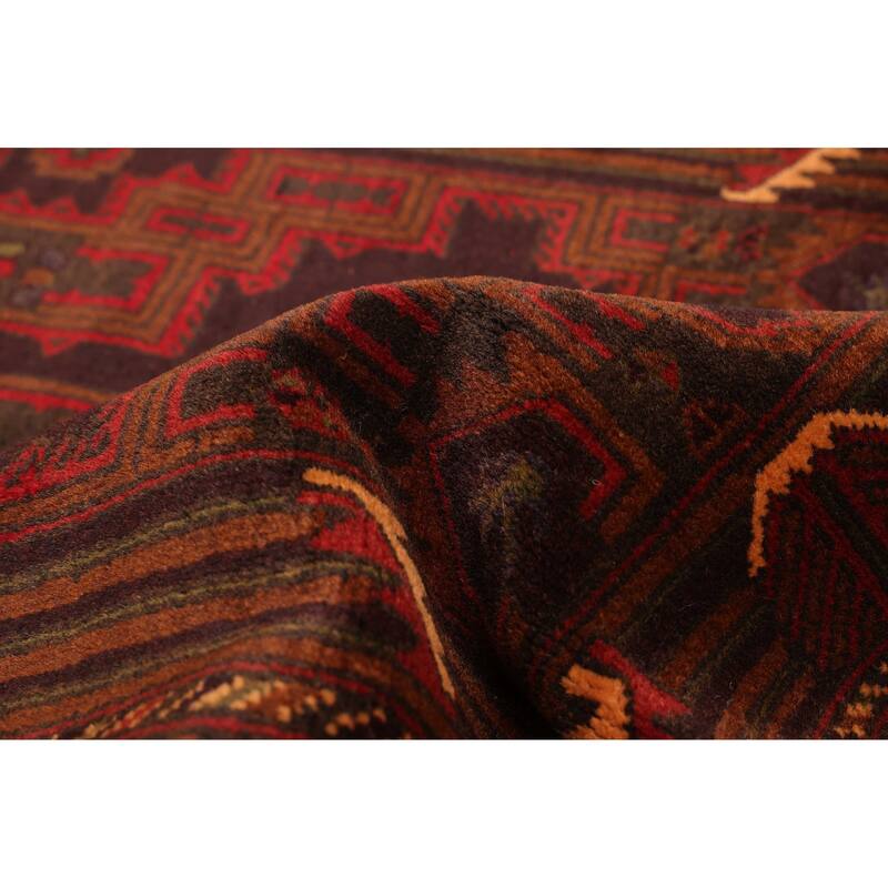 ECARPETGALLERY Hand-knotted Teimani Brown Wool Rug - 3'7 x 6'10