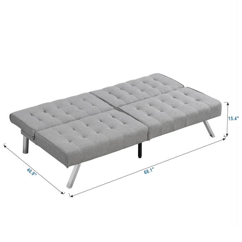 Futon Couch Convertible Folding Sofa Bed Couch for Apartment