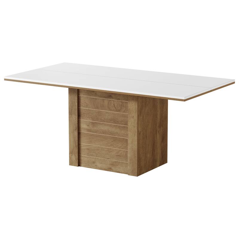 Conference Table for 6-8 People, 4.59 ft Meeting Table, Seminar Table for Office Conference Room, Training, Seminar