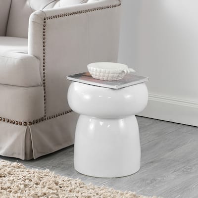 SAFAVIEH Florance Ceramic Decorative Garden Stool (Fully Assembled)