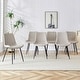preview thumbnail 18 of 57, Modern Dining Room Kitchen Dining Chair with Black Metal Legs