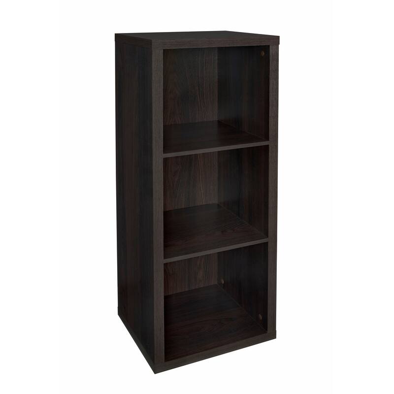 ClosetMaid Decorative Storage 3-Cube Organizer - Walnut