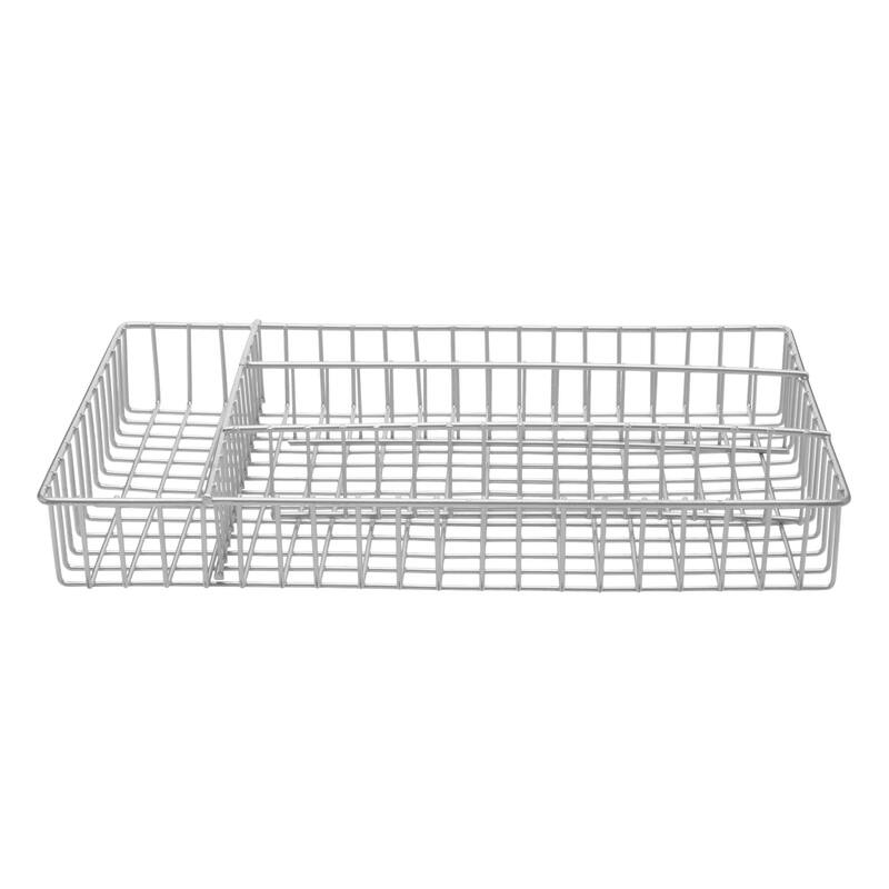 YBM Home Metal Wire Chrome Plated Kitchen In-Drawer Storage, 2561-Medium and Small