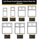 preview thumbnail 40 of 49, Superior Egyptian Cotton 530 Thread Count Split King Sheet Set