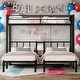 preview thumbnail 1 of 11, Twin over Twin&Twin or Twin XL over Twin&Twin Detachable Triple Bunk Bed Black