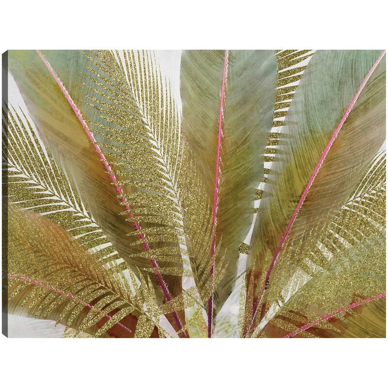 Island Golds I By Studio Arts Canvas Art Print