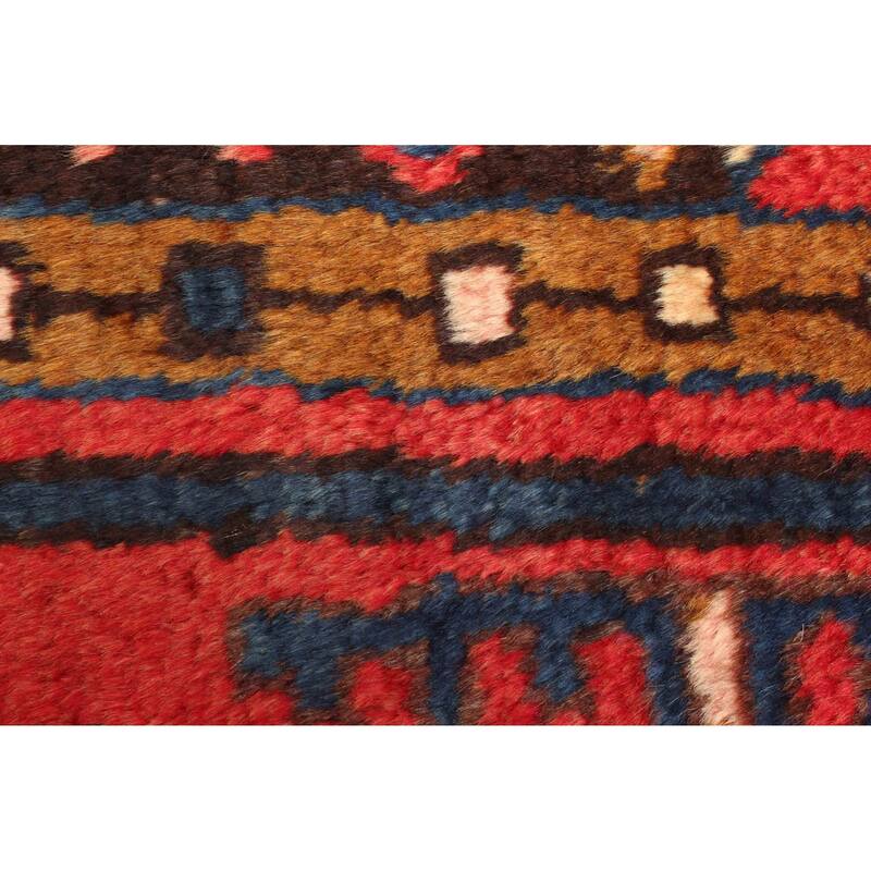 ECARPETGALLERY Hand-knotted Andelz Red Wool Rug - 3'5 x 5'6