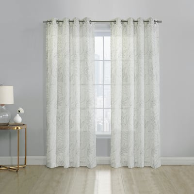 Valentina Sheer Grommet Curtain Panel