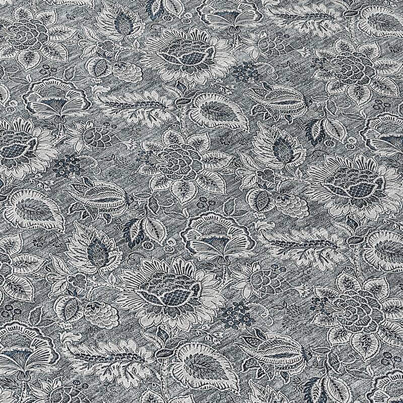Machine Washable Indoor/ Outdoor Chantille Floral Farmhouse Rug