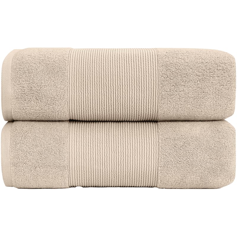 Modern Threads Air Cloud 2-Pack Oversized Bath Sheet Set