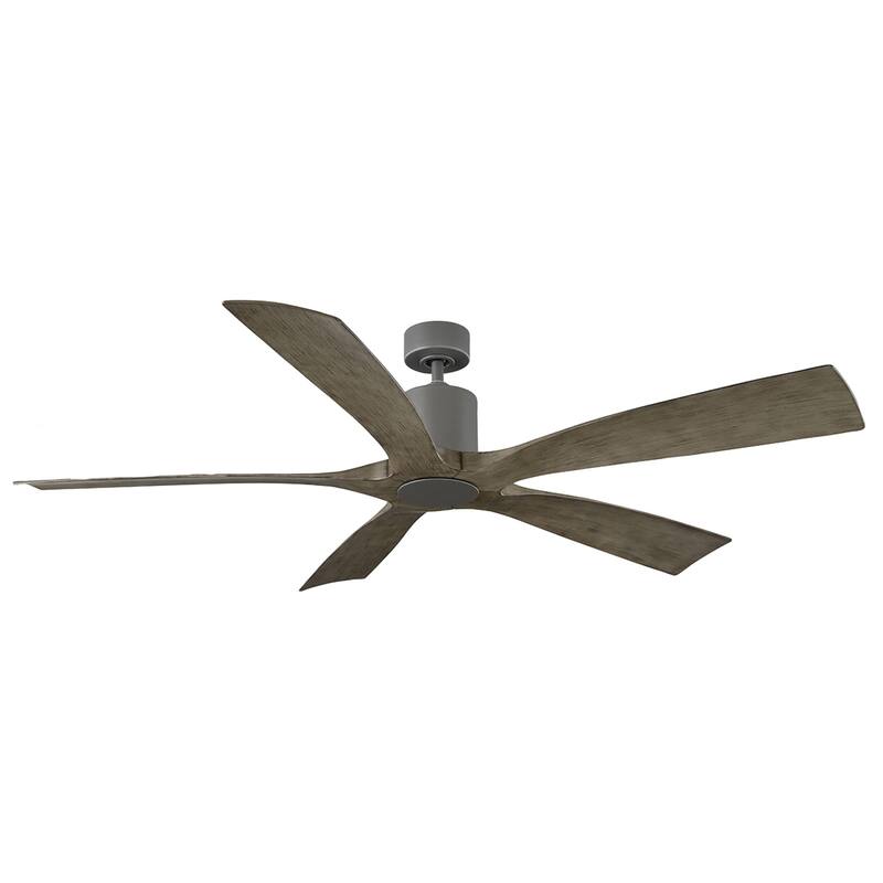 Aviator Indoor and Outdoor 5-Blade Smart Ceiling Fan 70in with Remote Control (Light Kit Sold Separately)