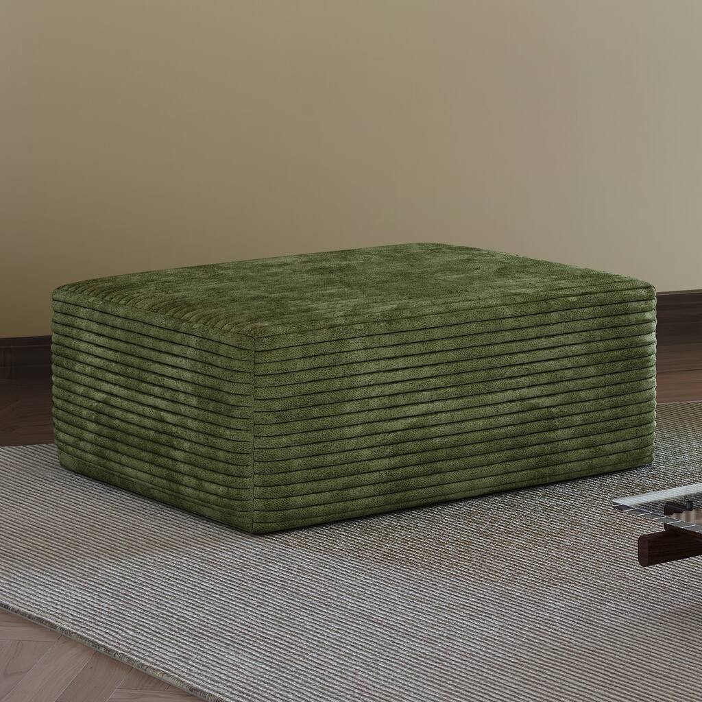 ottoman green for Living Room