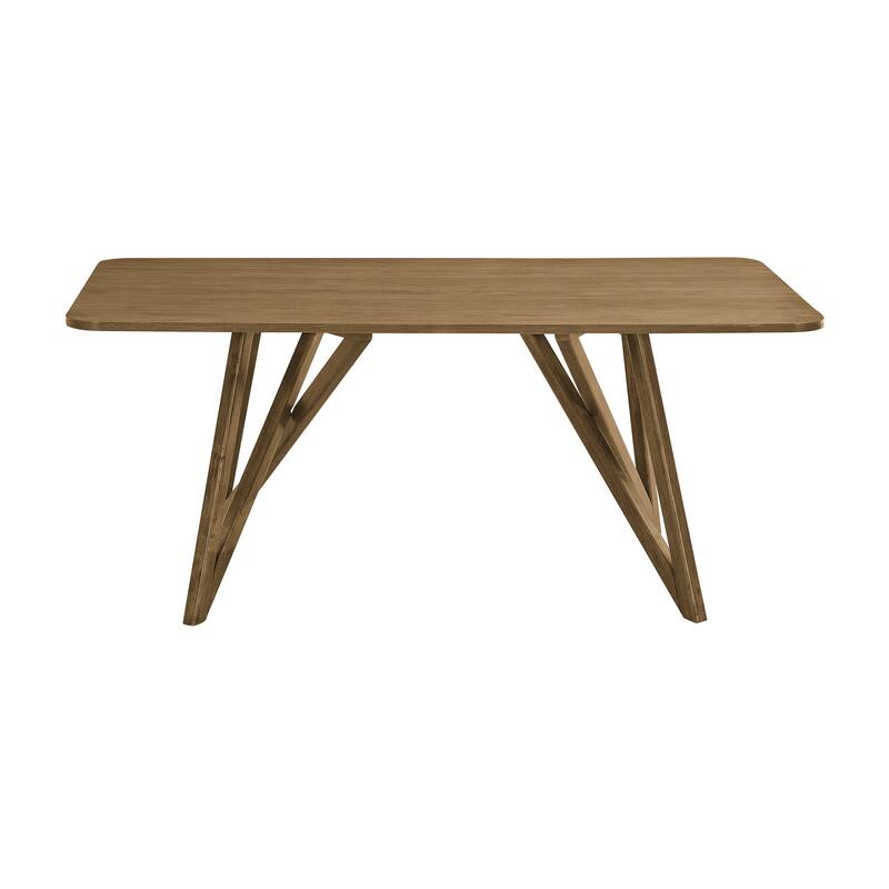 Roundhill Furniture Axler 70-in Length Dining Table