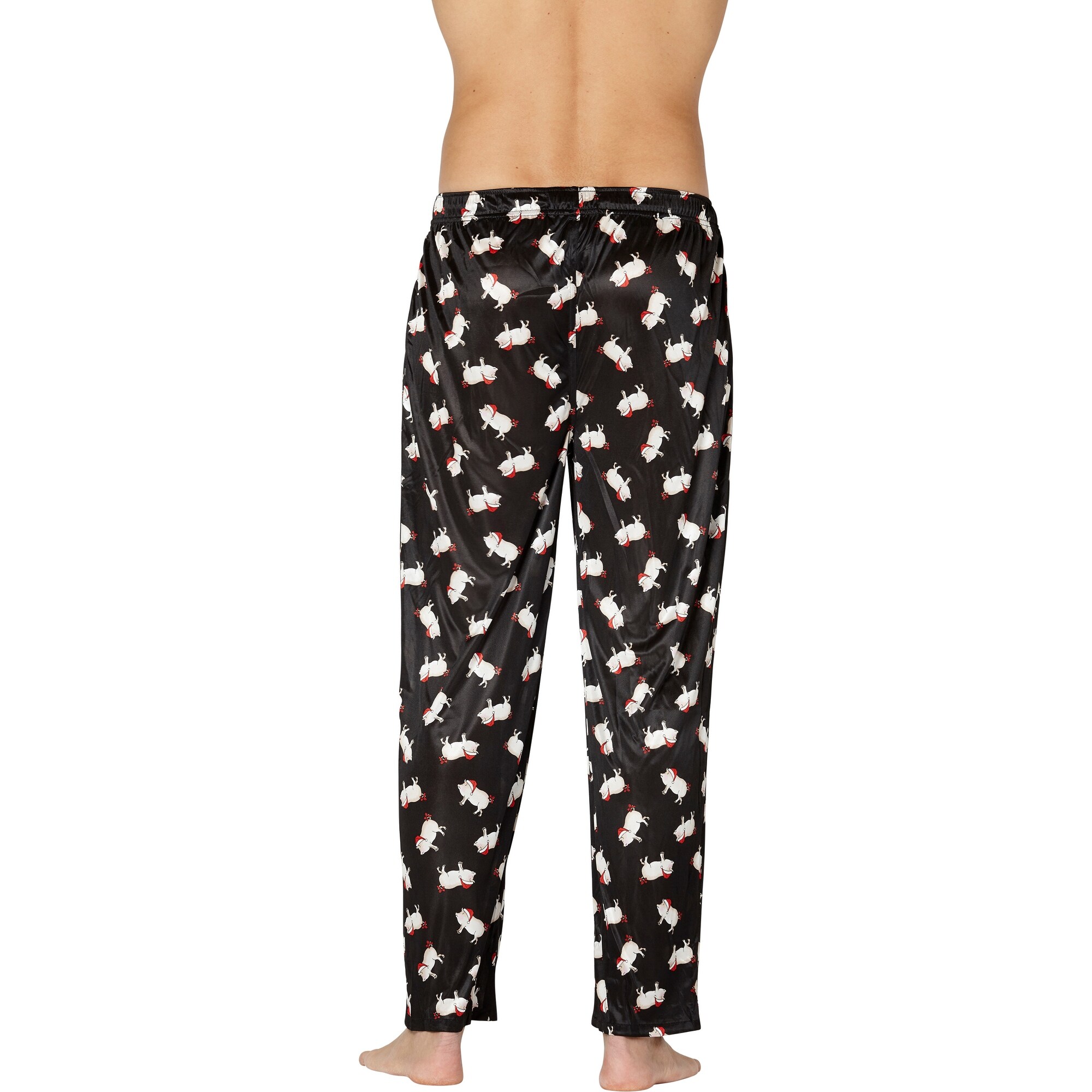 Mens Pig Holiday Novelty Lounge and