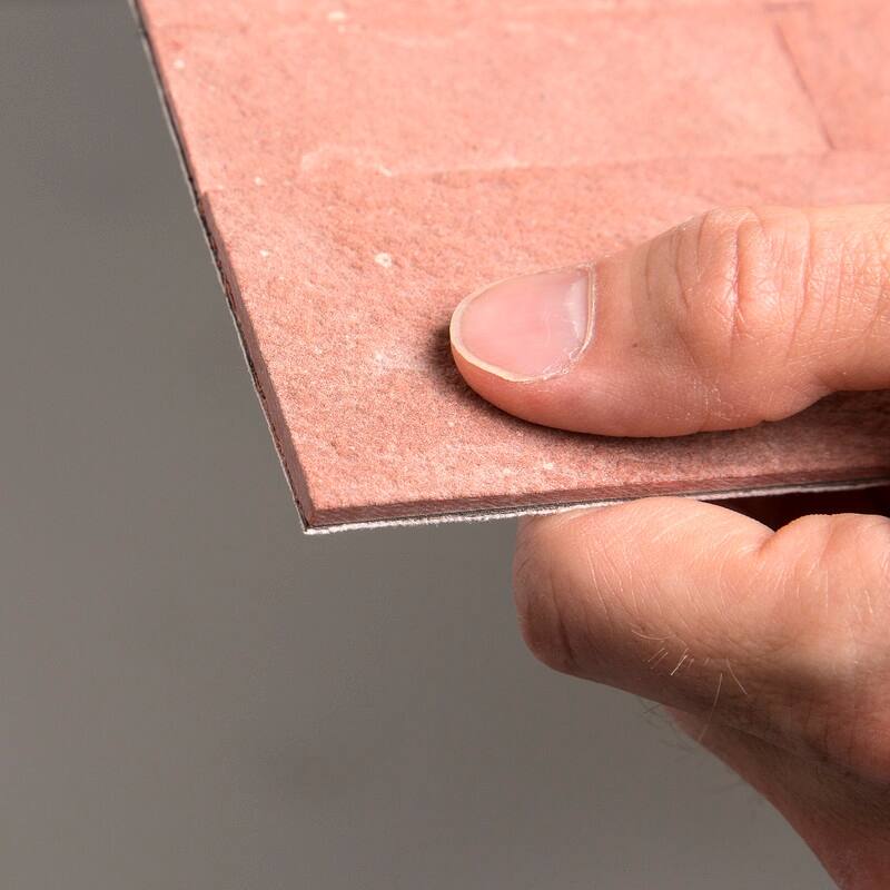 Aspect Peel and Stick Stone Overlay Kitchen Backsplash - Autumn Sandstone (Approx. 15 sq ft Kit) - 15 Sq Ft Kit