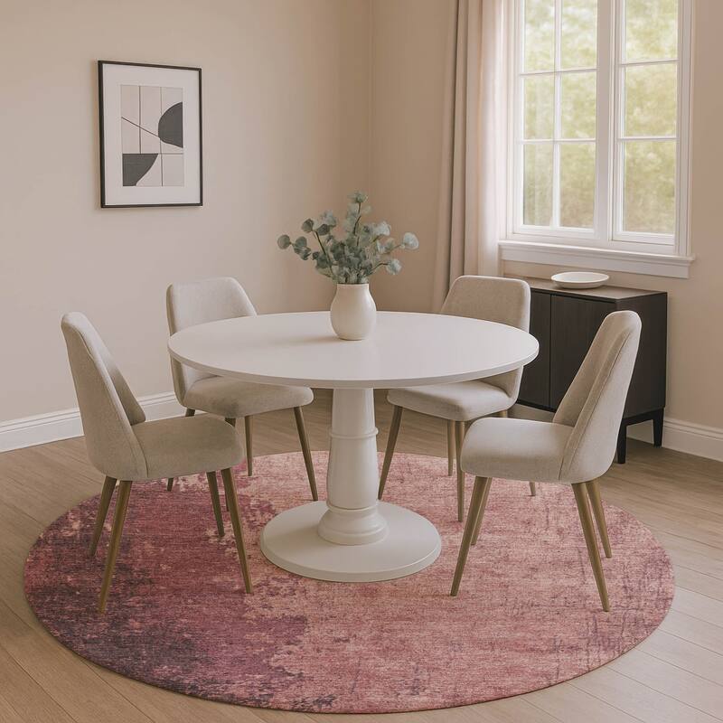 Premium Washable Super Soft Mayfield Rug - Coral - 8' x 8'