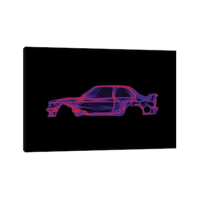 iCanvas "BMW E30 M3" by Octavian Mielu Canvas Print