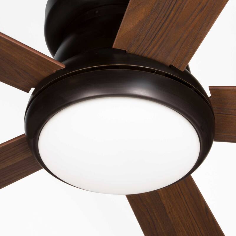 Progress Lighting Vox 52" 5 Blade Hugger Ceiling Fan with LED Light