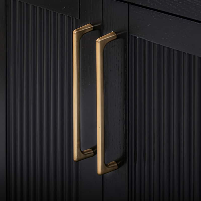 Luka Bathroom Vanity in Black Oak with Alluring Quartz Top