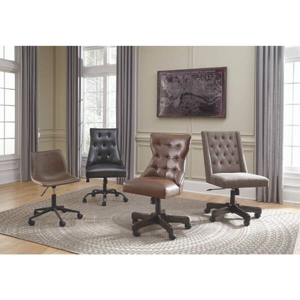 Shop Office Chair Program Home Office Swivel Desk Chair Brown H200