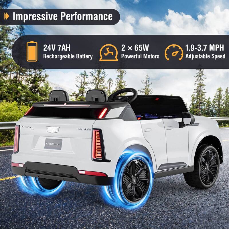 Costway 2 Seater Ride on Truck with Remote Control 3 Speeds LED Lights - See Details