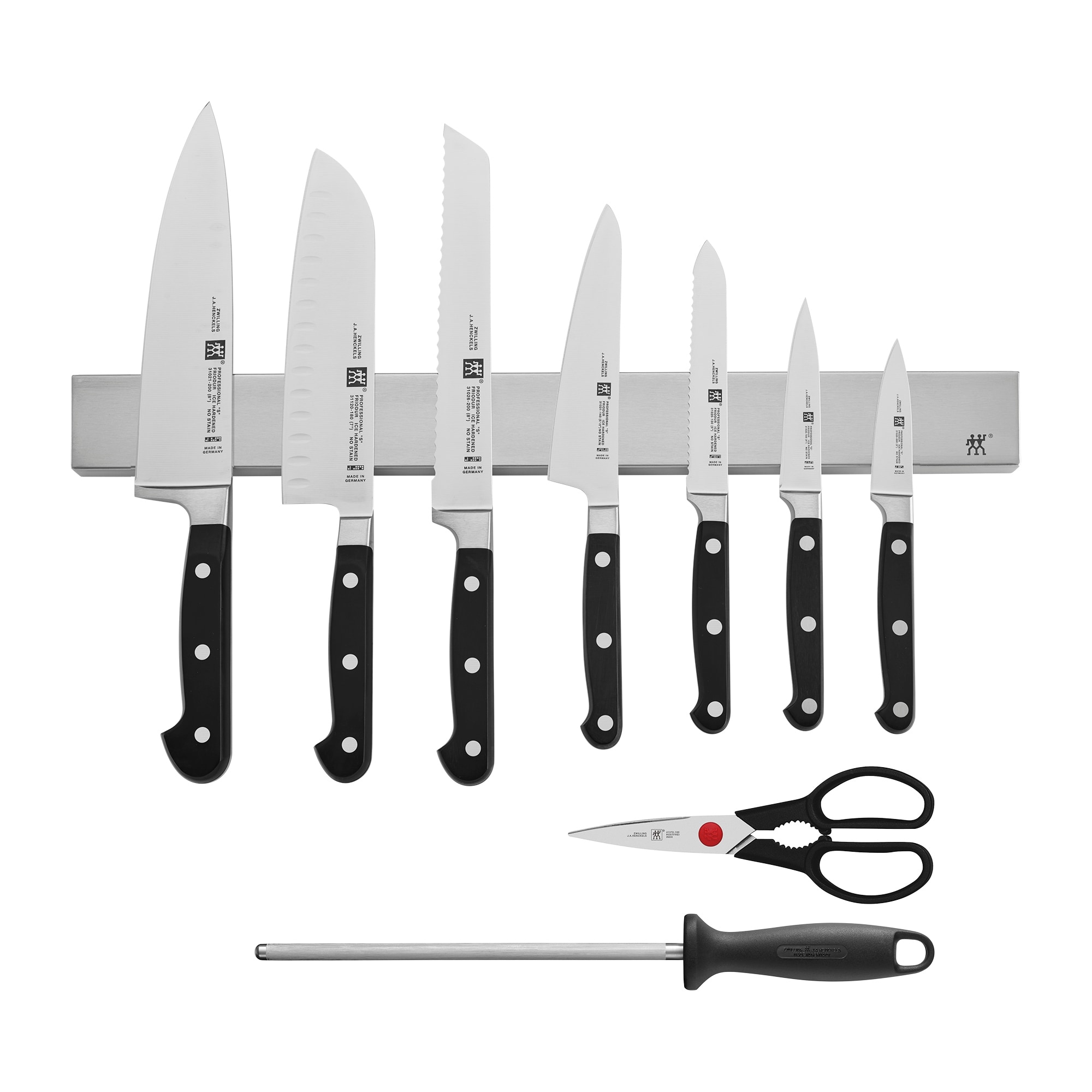 Henckels Solution 10-pc Knife Set with Block - Black