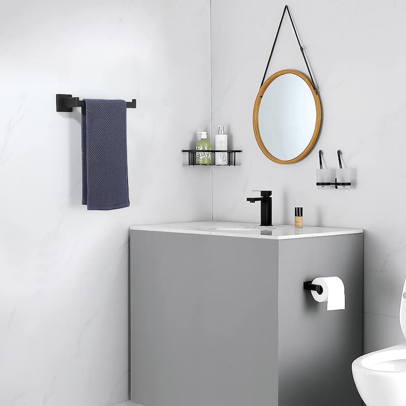 9in Wall Mounted Towel Ring Towel Holder in Stainless Steel