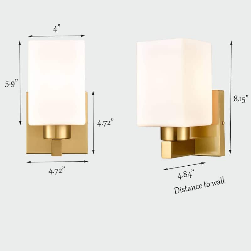 Apulia 2-Pack Wall Sconce Modern Bathroom Vanity Light