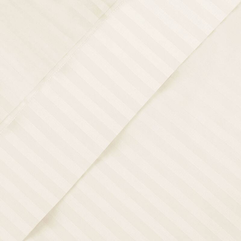 Superior Egyptian Cotton 600TC Striped Deep Pocket Sheet Set