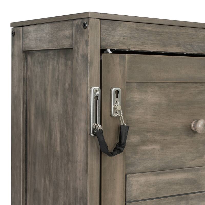 Murphy Bed with LED Light by Harper&Bright Designs