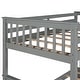 preview thumbnail 50 of 48, Twin-Over-Twin Bunk Bed with 2 Storage Drawers, Solid Wood Bunk Bed with Guardrail and Built-in Ladder, for Kids Teens Adult