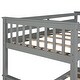 preview thumbnail 16 of 15, Twin over Twin Bunk Bed With Ladders and Two Storage Drawers for Bedroom