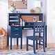 preview thumbnail 9 of 14, Guidecraft Kid's Taiga Desk and Hutch