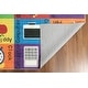 preview thumbnail 5 of 5, Kids Collection School Supplies Educational Area Rug