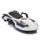 preview thumbnail 69 of 102, 24V Ride On Electric Scooter for Kids with Helmet, Knee Pads, Rear Spray, Gravity Steering, 400W Motor, Lights for Ages 6+