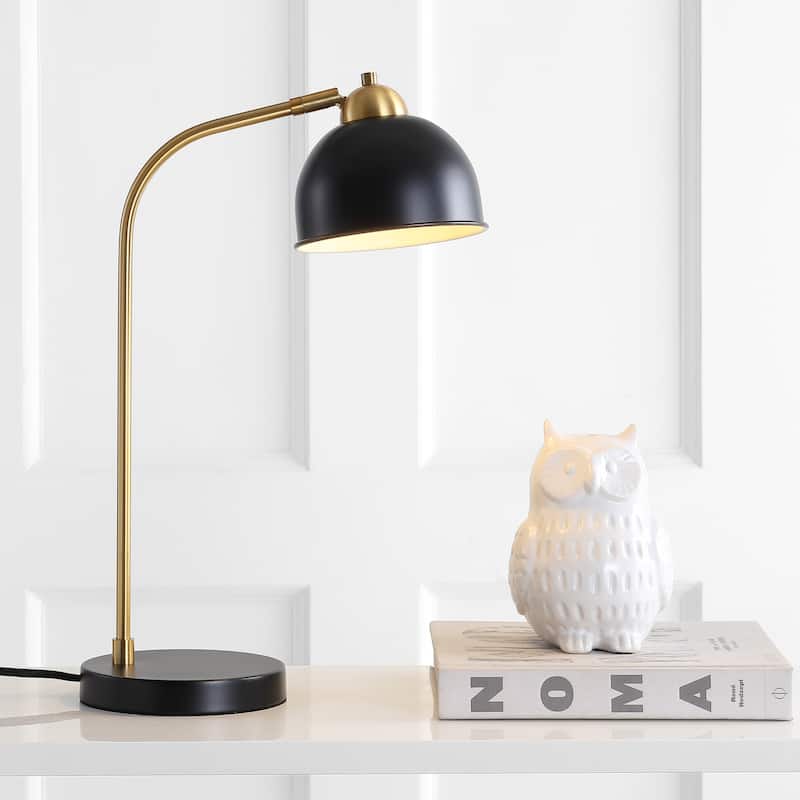 SAFAVIEH Lighting Zuzanna 20-inch LED Table Lamp - 14.5"x7"x20" - 15Wx7Dx20H