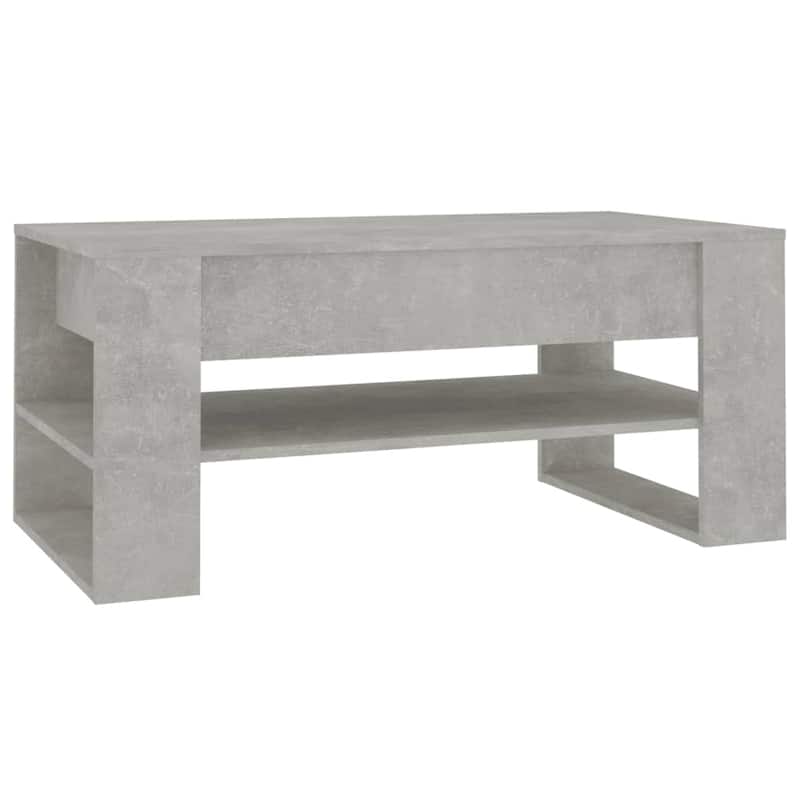 vidaXL Coffee Table multicolor 40.2"x21.7"x17.7" Engineered Wood