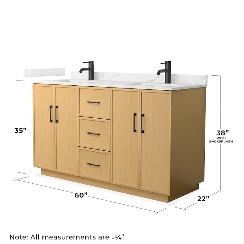 Wyndham Collection WCH7474-60D-QTZ-UNSMXX Elan TK 60" Free Standing