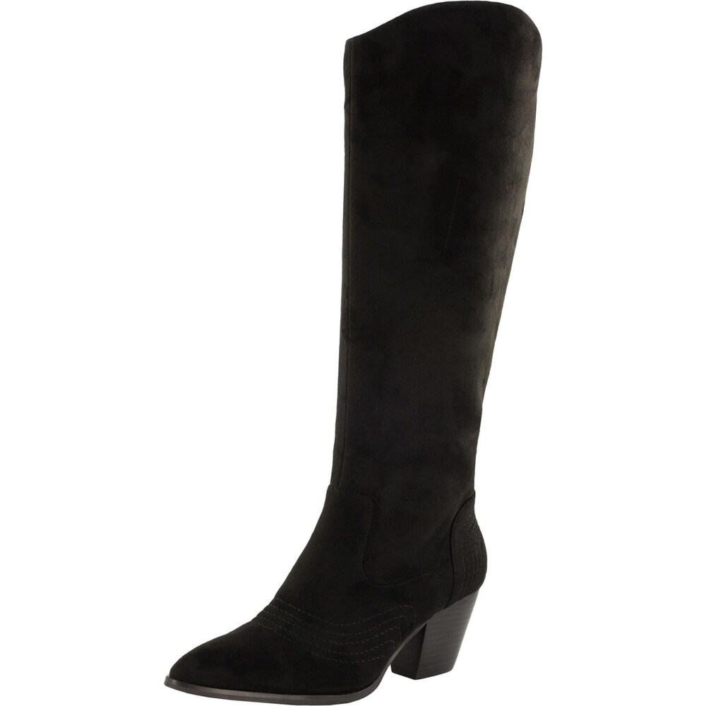 narrow fit knee high boots