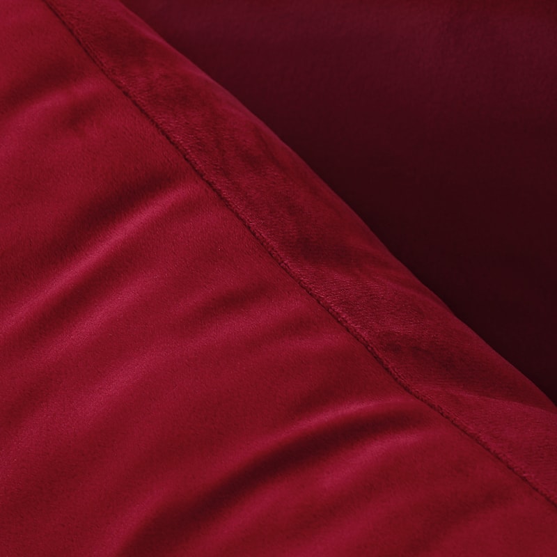 Deconovo Velvet Soft Throw Pillow Covers 2 PCS (Cover Only)