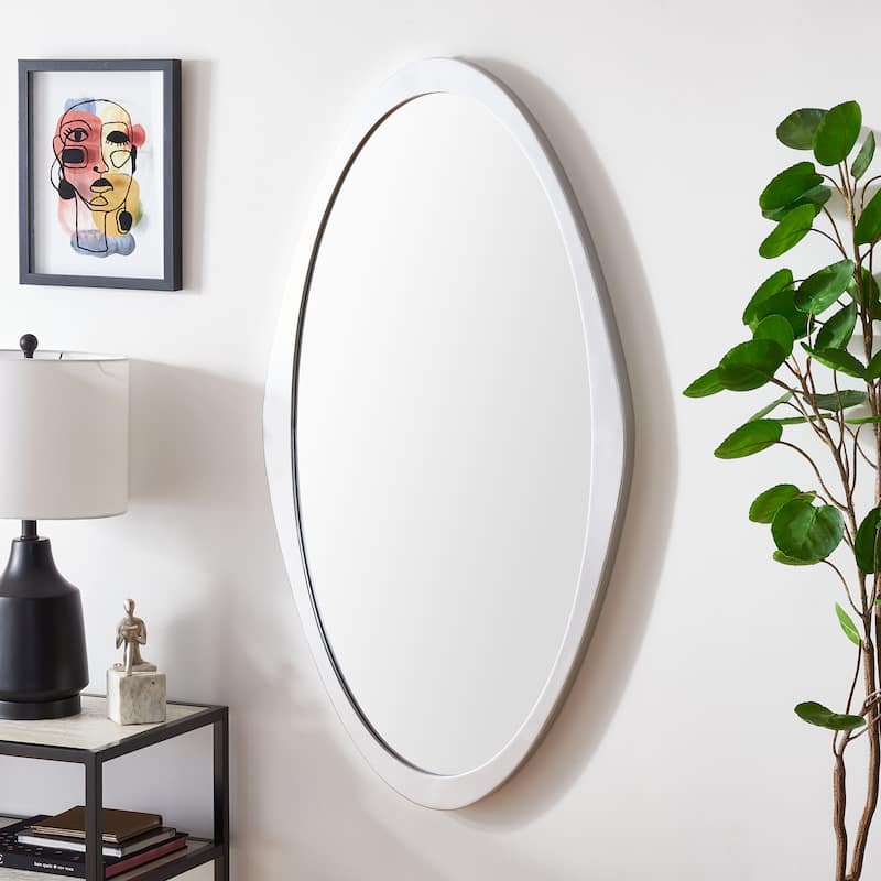 SAFAVIEH Shyanne 25 x 47-inch Oval Wall Mirror - 25"W x 2"D x 47"H