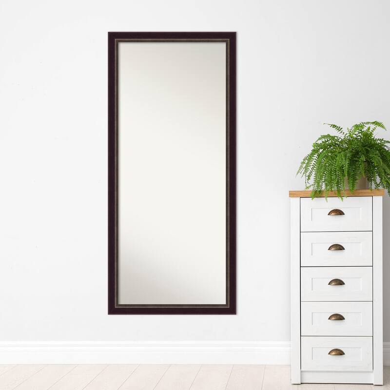 Oversized Wall Mirror Choose Your Custom Size - Signore Bronze Frame