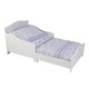 preview thumbnail 2 of 1, KidKraft Nantucket White Toddler Bed