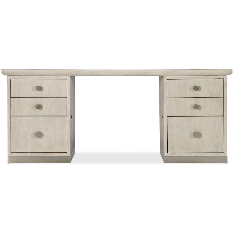 Hooker Furniture 6850-10462 Modern Mood 74" Wide Oak 6 Drawer