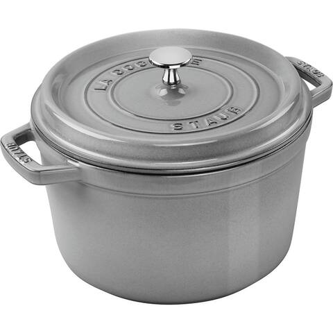 STAUB Cast Iron 5-qt Tall Cocotte