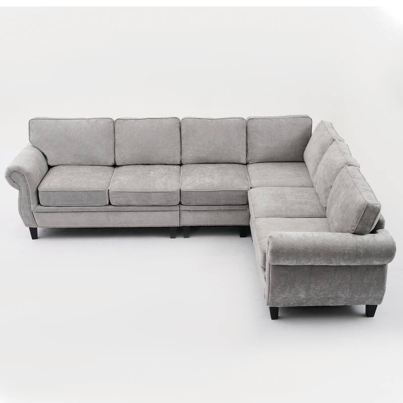 109.5" Modular Sectional Sofa