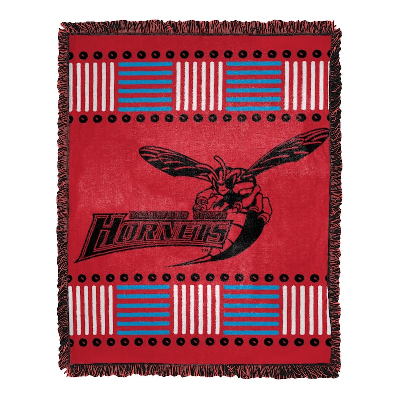 NCAA Homage Jacquard Throw Blanket - 46" x 60" - Delaware State Hornets