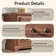 preview thumbnail 11 of 23, Vintage 6 Drawers Wood Dresser Chests, Rustic Dressers Chset Organizer