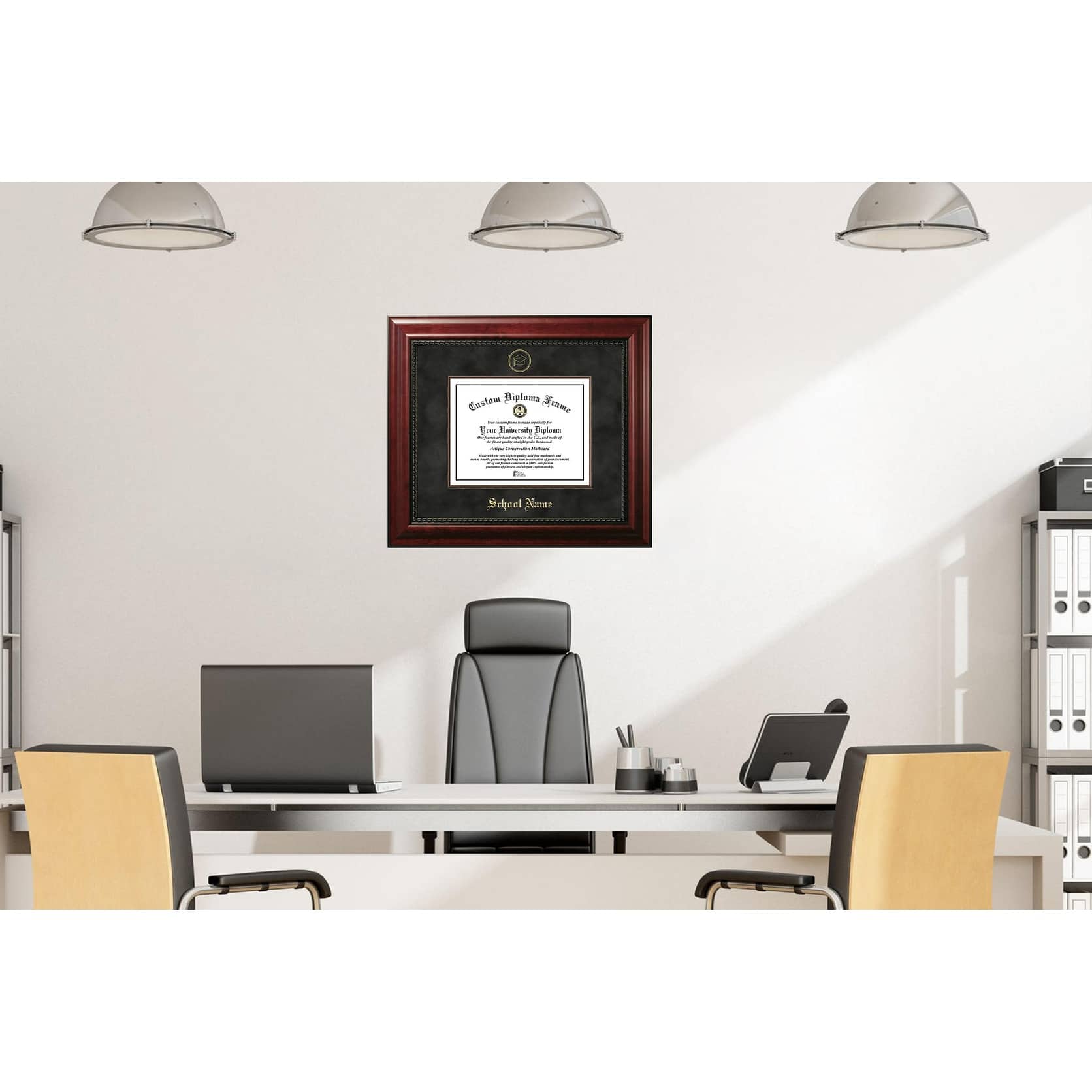 Western Michigan University 11w x 8.5h Executive Diploma Frame Bed