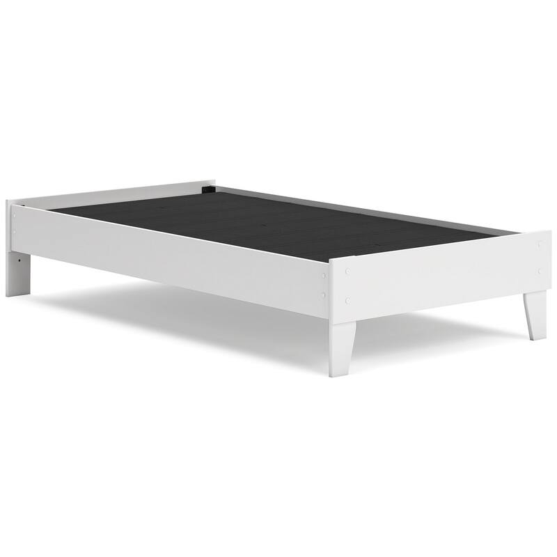 Signature Design by Ashley Socalle Platform Bed - White - Twin